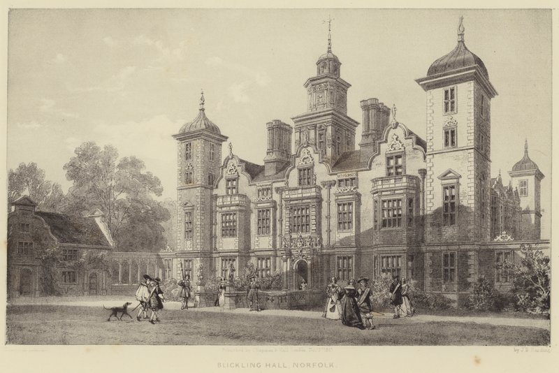 Blickling Hall, Norfolk av James Duffield Harding