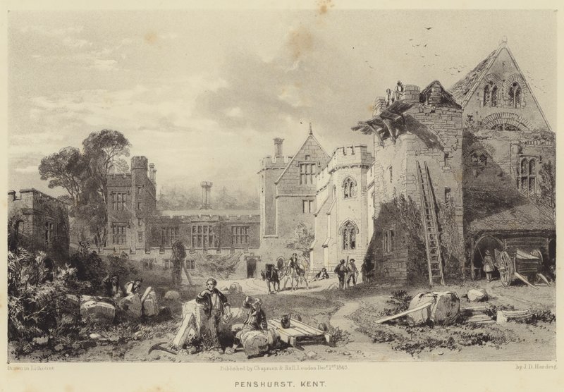 Penshurst, Kent av James Duffield Harding