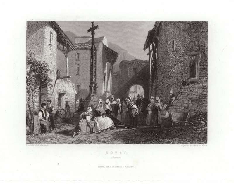 Royat av James Duffield Harding