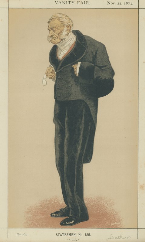 Earl Bathurst av James Jacques Joseph Tissot