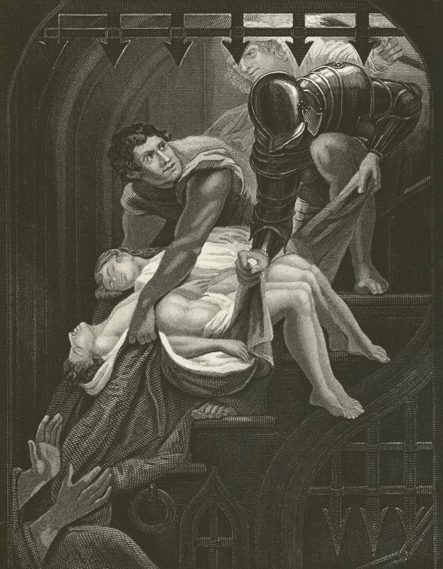 Mordet på de to prinsene av James Northcote