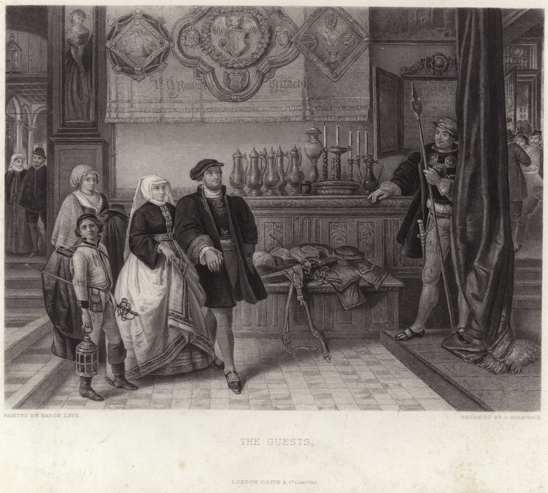 Gjestene av Jan August Hendrik Leys