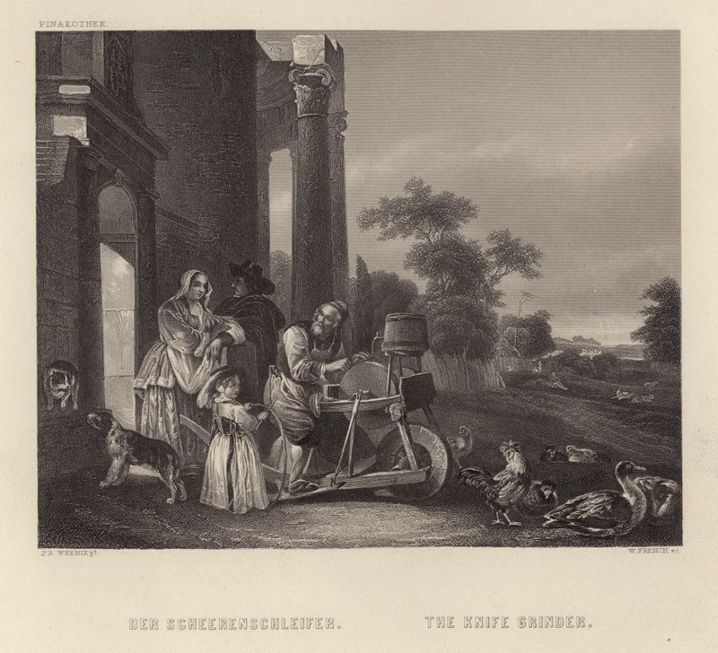 Knivsliperen av Jan Baptist Weenix