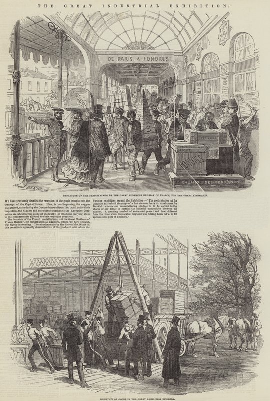 Den store industriutstillingen av Jean Adolphe Beauce