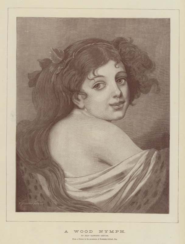 En trenymfe av Jean Baptiste Greuze