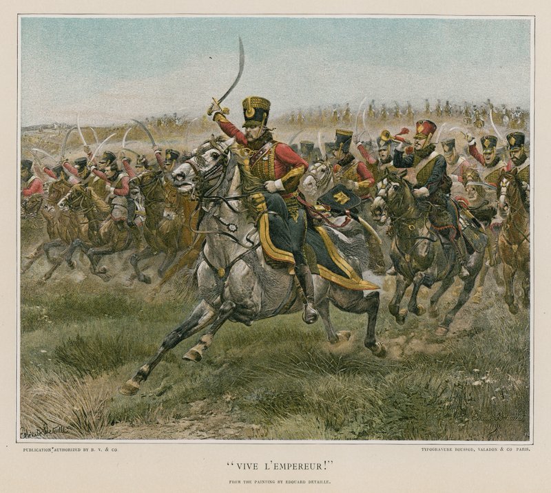 Lenge leve keiseren! av Jean Baptiste Edouard Detaille