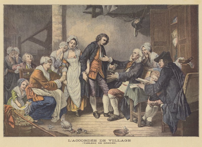 Landsbystipendet av Jean Baptiste Greuze