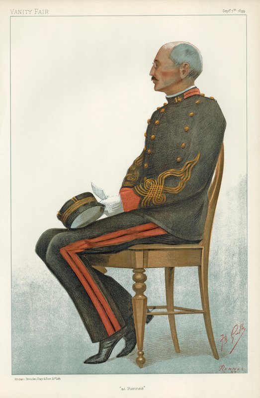Kaptein Alfred Dreyfus av Jean Baptiste Guth