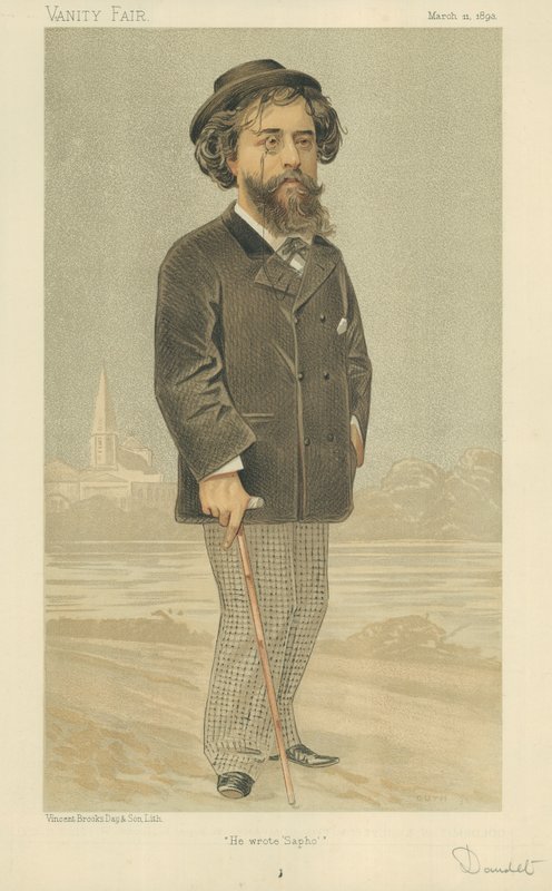Herr Alphonse Daudet av Jean Baptiste Guth