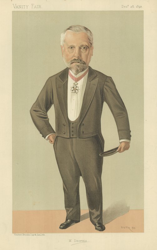 Herr Pierre Louis Albert Decrais av Jean Baptiste Guth