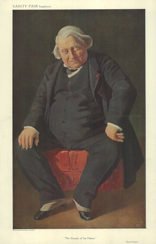 Herr Joseph Ernest Renan av Jean Baptiste Guth