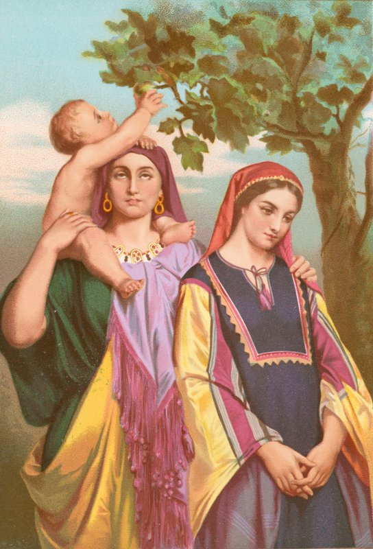 Leah og Rachel av Jean Francois Portaels