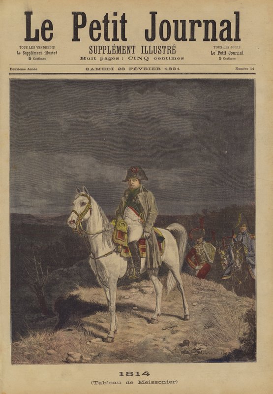 1814 av Jean Louis Ernest Meissonier