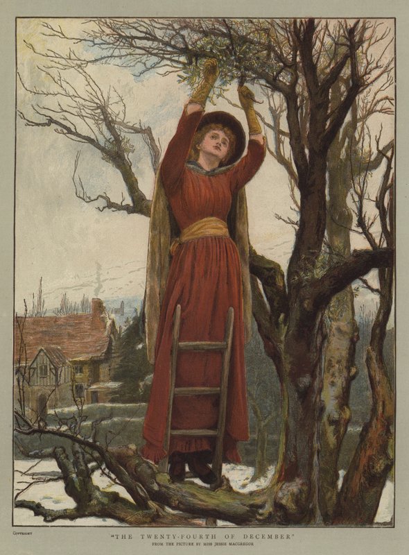 Den tjuefjerde desember (chromolitho) av Jessie MacGregor