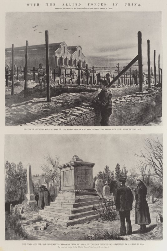 Med de allierte styrkene i Kina av Johann Nepomuk Schonberg