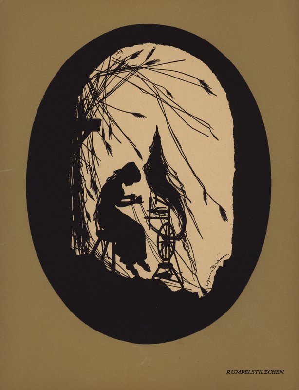 Rumpelstiltskinn (litho) av Johanna Beckmann