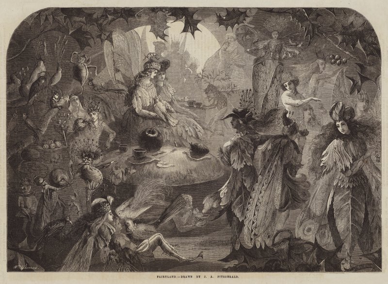 Eventyrland av John Anster Fitzgerald