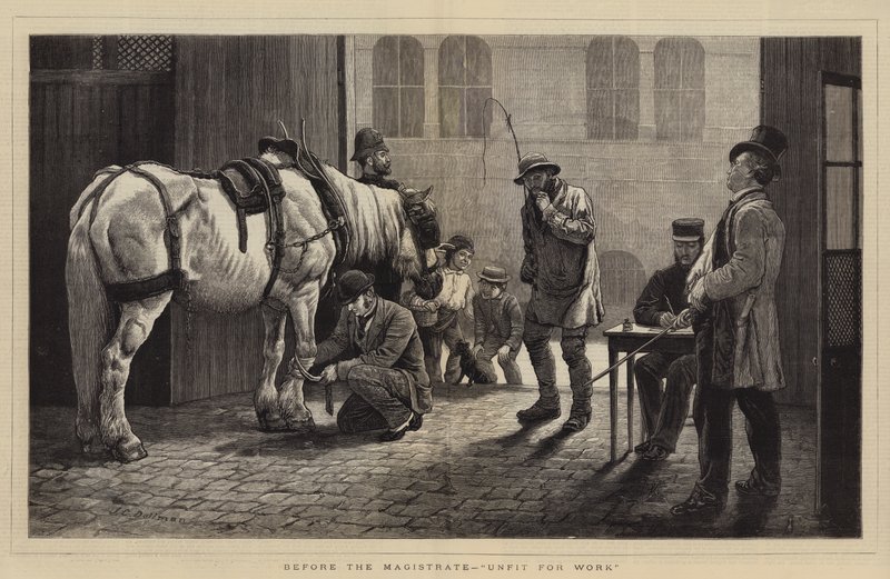 For sorenskriveren, arbeidsufør av John Charles Dollman