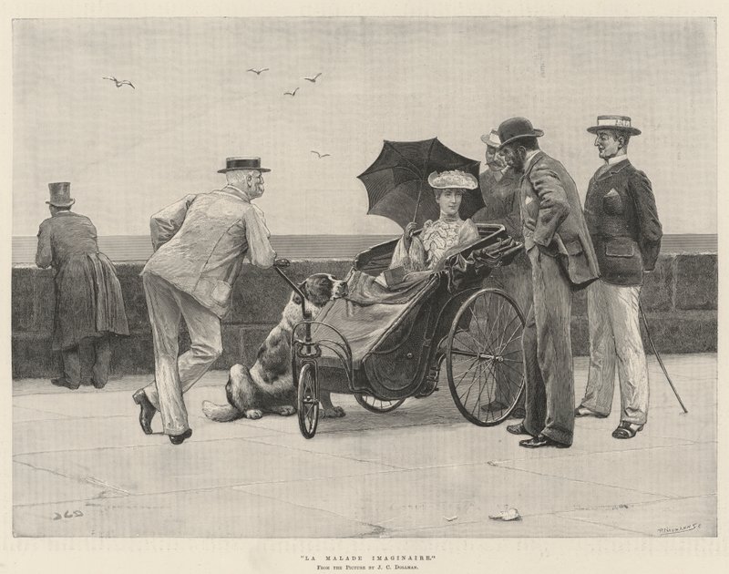 Den imaginære pasienten av John Charles Dollman
