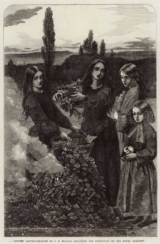 Høstløv av John Everett Millais