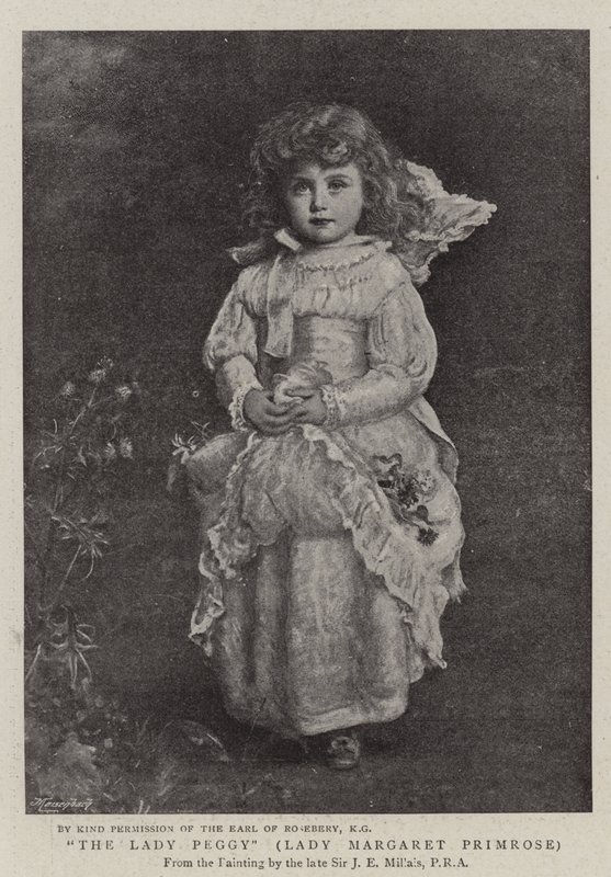 The Lady Peggy, Lady Margaret Primrose av John Everett Millais