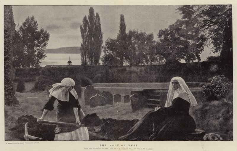 The Vale of Rest av John Everett Millais