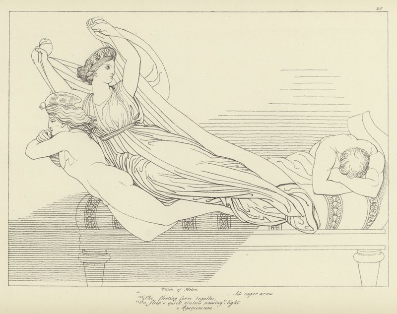 Agamemnon av John Flaxman