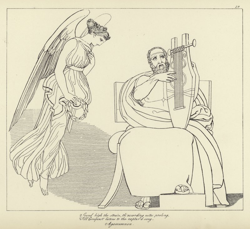 Agamemnon av John Flaxman