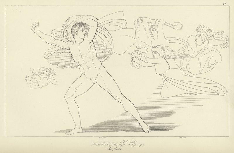 Orestes av John Flaxman