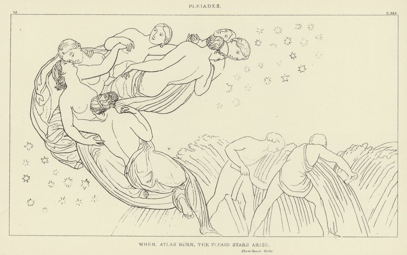 Pleiader av John Flaxman