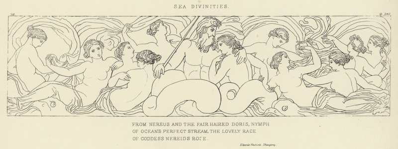 Sjøguddommer av John Flaxman