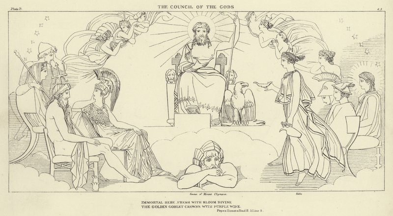 Guds råd av John Flaxman