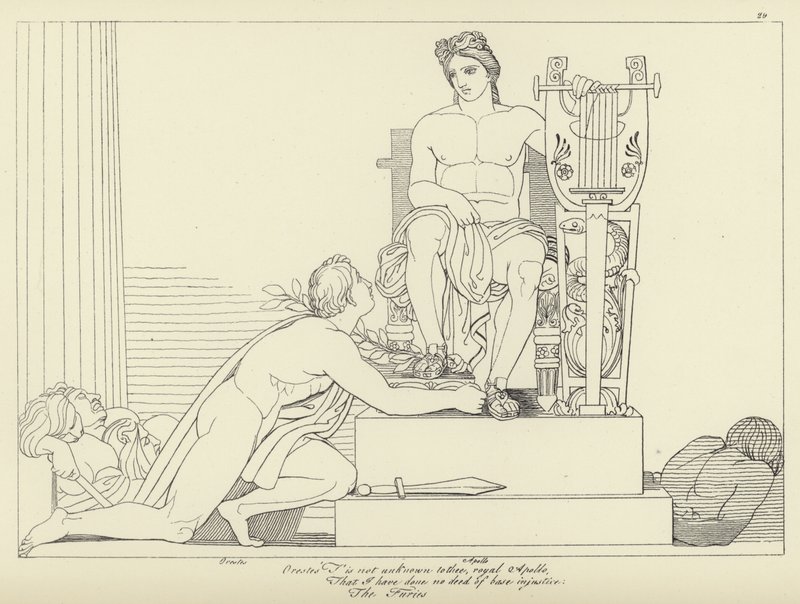 Furies av John Flaxman