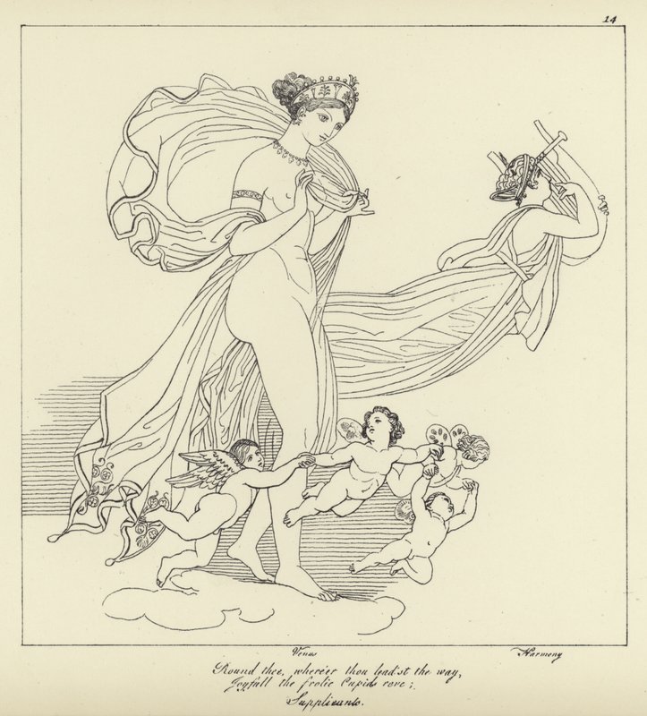 Venus fra The Supplicants av John Flaxman
