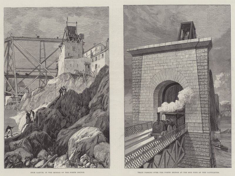 Forth Bridge av John Gilbert