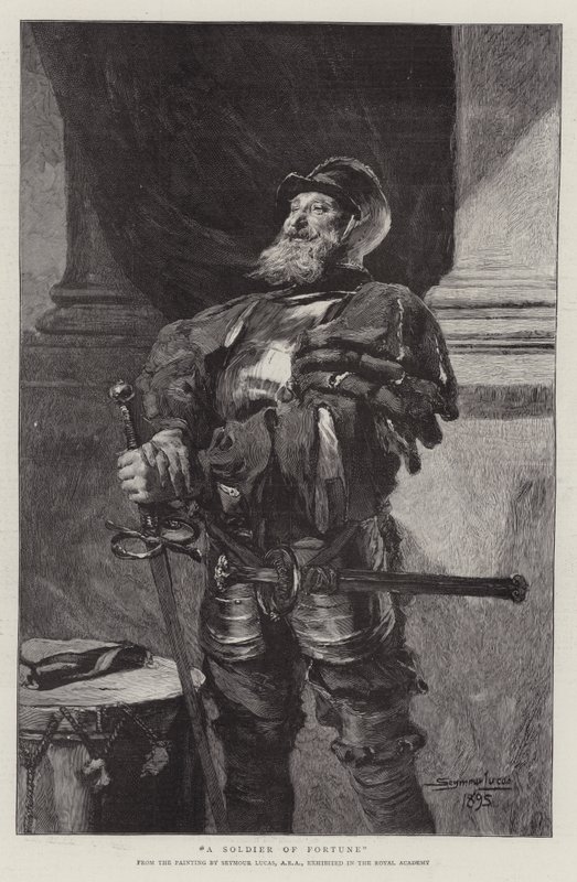 En lykkesoldat av John Seymour Lucas
