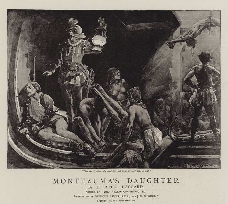 Montezumas datter av John Seymour Lucas