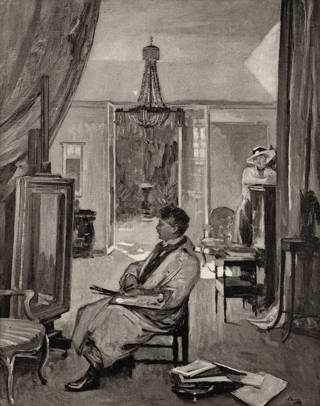 Patrick W Adam (litho) av John (after) Lavery