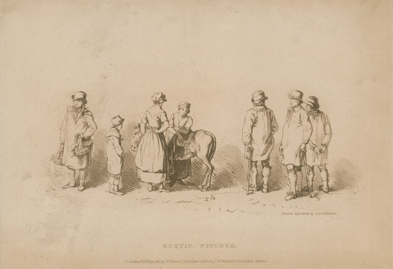 Rustikke figurer av John Augustus Atkinson