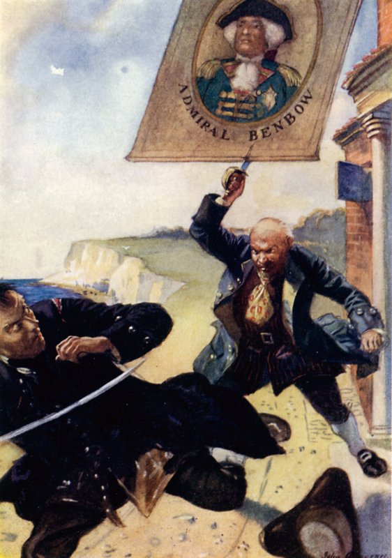 Illustrasjon for Treasure Island av John Cameron