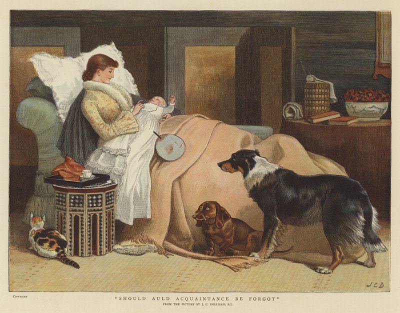 Bør auld bekjent være glemt av John Charles Dollman
