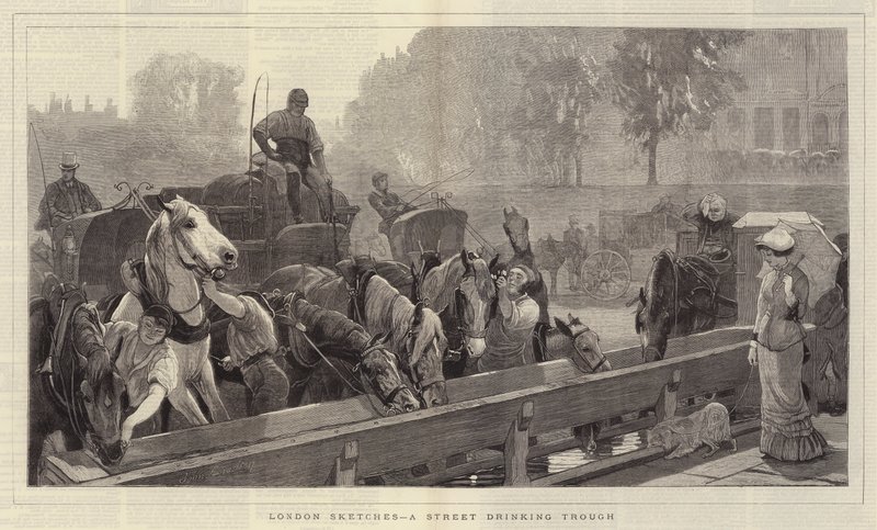London Sketches, et gatedrikketrau av John Charlton