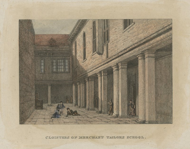 Merchant Taylors School av John Chessell Buckler