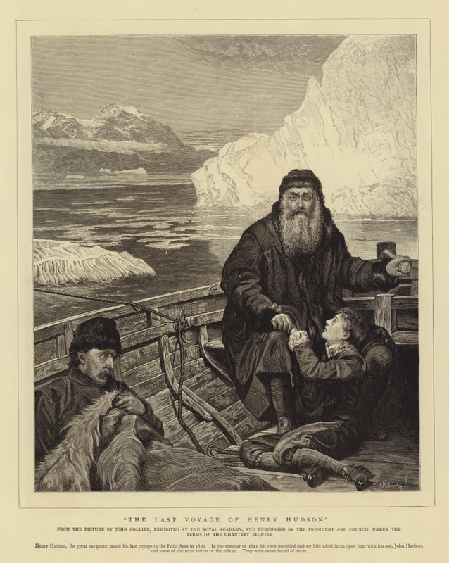 Henry Hudsons siste reise av John Collier