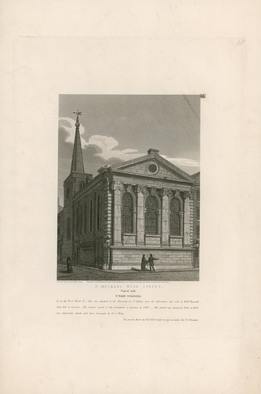 St Michael, Wood Street, London av John Coney