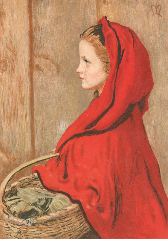 Rødhette av John Everett Millais