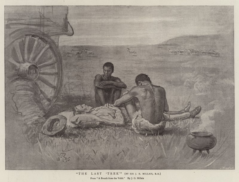 Den siste "Trek" av John Everett Millais