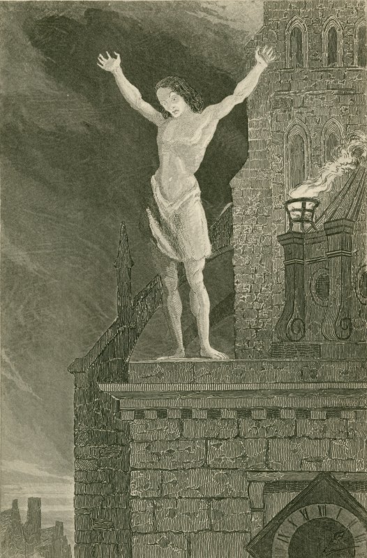 Solomon Eagle fordømmer byen av John Franklin