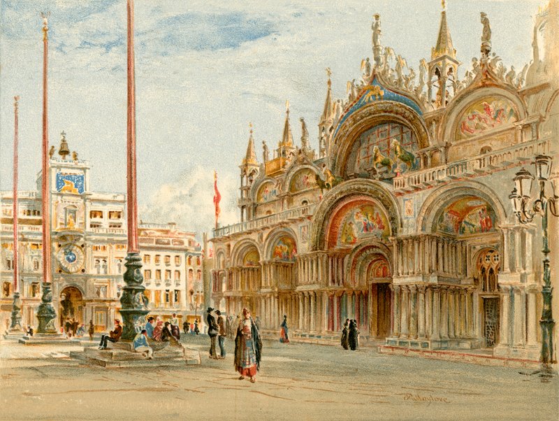 Markus, Venezia av John Fulleylove