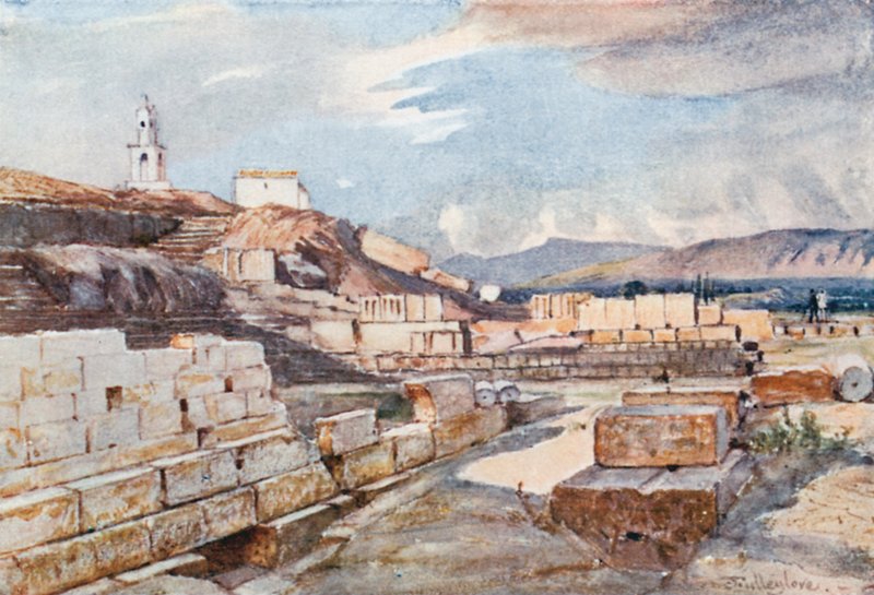 Mysterienes store tempel, Eleusis av John Fulleylove